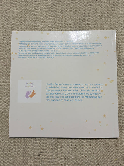 Cuento El primer día de Mila