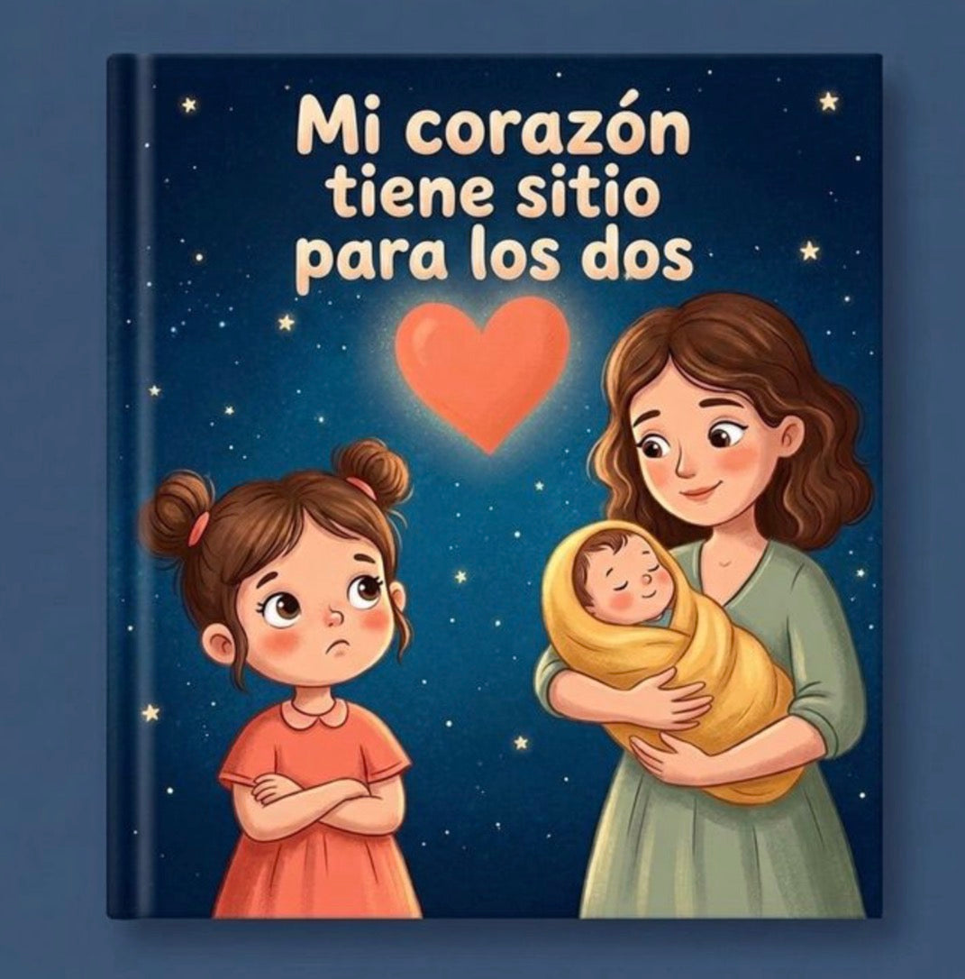 Cuento infantil para superar los celos : En mi corazón hay sitio para los dos