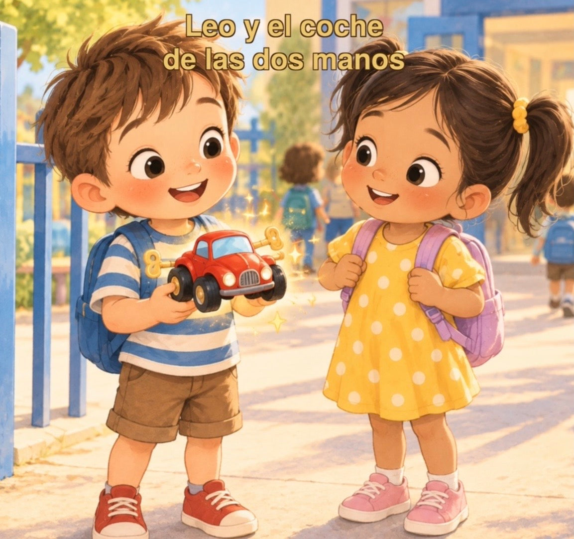 Cuento “Leo y el coche de las dos manos” EBOOK Producto digital