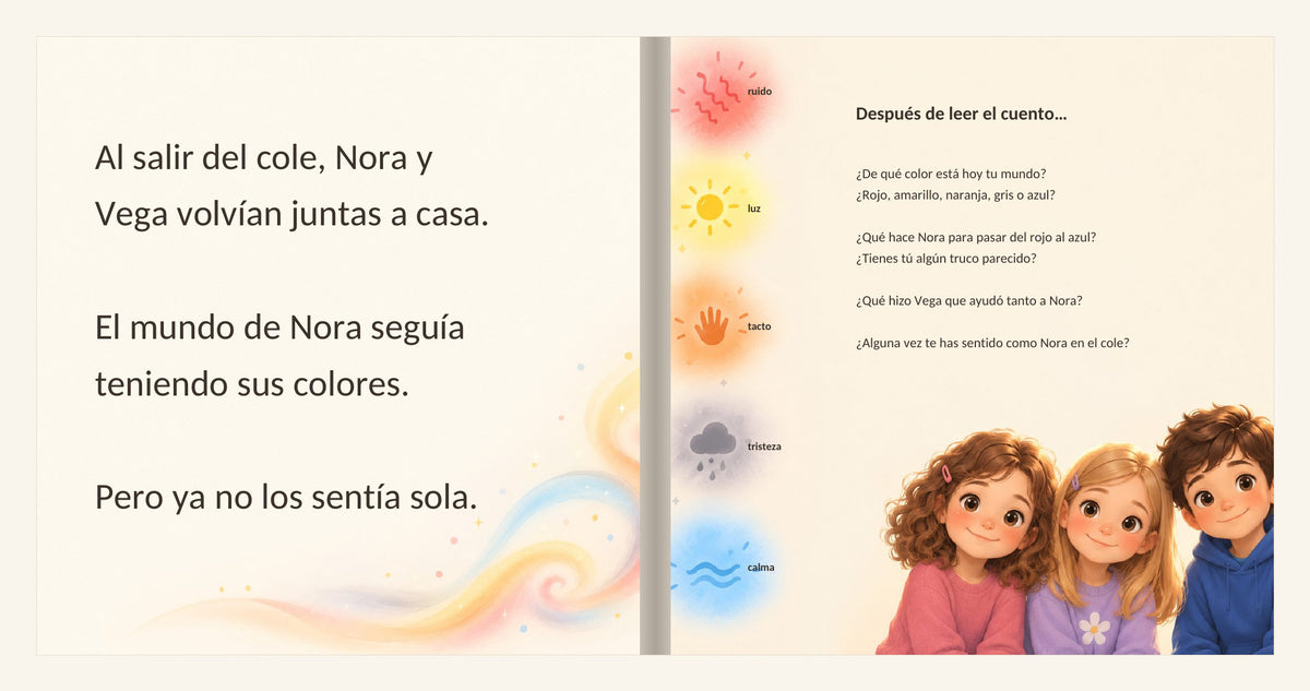 Cuento “El mundo de Nora” Producto digital
